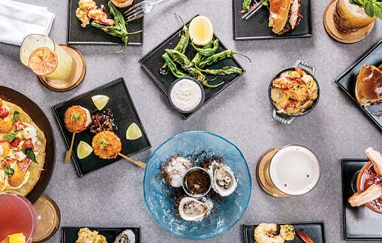 Champagne Hale and The Hideaway serve up fresh evening repasts